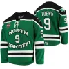 カスタムホッケージャージ7 T. J. Oshie North Dakota Fighting Hawks College Hockey Jersey Shane Pinto Cole Smith Adam Scheel Gavin Hain Matt Kie