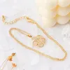 Pendant Necklaces Makersland Flower Necklace Luxury Jewelry For Ladies Wholesale Fashion Jewellery Copper Women Girls