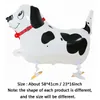 Walk Pet Animal Heleium Balloon Aluminium Poil Balloon Out Automatic Seal Balloon Toy Gift Christmas Wedding Birthday Supplies JJ 12.21