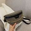 Moda Leopardo Donna Marsupio Portamonete femminile Borse da donna Petto con tracolla larga Borsa a tracolla con tracolla Piccola catena Marsupi 231221