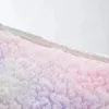 Silla de mariposa plegable impresa con Sherpa con ribete holográfico rosa 231221