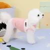 Abbigliamento per cani Cat Fashion Patchwork Gutuo con peluche per animali domestici peluche cuccioli caldi cucciolo gattino ghiter inverno animali domestici Accessori