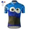 NOVO 2017 camisa de ciclismo Cookie Monster azul roupas de bicicleta desgaste equitação MTB estrada ropa ciclismo legal clássico NOWGONOW tour homem cool192d