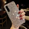 Lumo e alla moda tutto guscio trasparente cristallo di diamante luminoso adatto a Samsung Note 20 10 9 S23 S22 S21 Ultra A72 A12 S10E S10 S9 S9 S8 231221