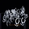 100 PCS Clear View Elastic-C Cirkel Plastic ring Display Standhouder Rack Tabletop Decoratiestandaard MX200810226M MX200810226M