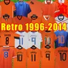 Retro voetbalshirts van Basten Holland voetbal shirts Bergkamp Gullit Rijkaard Davids Nederland 08 10 96 97 1997 1998 2000 2002 2010 14 Home Away 2008 2010 1996 21
