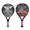 Padel Tennis Racket 3K 18K Fibra di carbonio con Eva Soft Paddle Surface Potenza ad alta equilibrio per donne Accessori di addestramento 231221