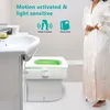 PMMJ Luce notturna per WC, Lampada LED attivata dal sensore di movimento, Divertente 8/16 Colori che cambiano Luce notturna per il bagno Aggiungi sul sedile del water-Batteria non inclusa