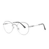 Projektant Ch okulary krzyżowe Chromy Marka okulary przeciwsłoneczne okrągłe wszechstronne złoto dla mężczyzn czytanie serca luksusowe wysokiej jakości ramy okularowe tsce