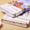Japanse stijl dagboek gepersonaliseerde creatieve kleurenpagina illustratie schattig notitieboekje studentenhandleiding grootboek notitieblok notitieboekjes