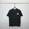 T-shirt designerski T-shirt T-koszulka z monogramem nadrukiem krótkie rękawa na sprzedaż luksusowe męskie odzież Hip Hop Asian Size 158