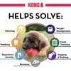 Hundespielzeug Kauspielzeug KONG – Extremes Hundespielzeug – Robustes Naturkautschuk in Schwarz – Spaß beim Kauen und Apportieren 231212