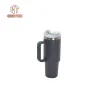 Avec le logo 40oz tasse Tumbler avec des gobelets isolés de poignée couvercles paille en acier inoxydable café Termos Cup Lk 40oz deuxième génération