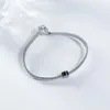 Gratis levering Spaanse beer sieraden 2023 nieuwe prachtige zwarte stalen en rosé zilveren armbanden sieraden voor vrouwen cadeau klaar voorraad