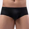 Underpants Soft And Breathable Men's Underwear In Low Waist Bikini Thong Style Half Hip Wrap Design With U Pouch Panties Shorts