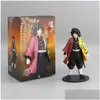 Aktion Spielzeug Abbildungen 15 cm Dämon Slayer Action -Figuren Kamado Tanjirou Agatsuma Zenitsu Nezuko Krieger PVC Modell Spielzeug Drop -Lieferspielzeug DHFAO