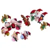 11pcs Christmas Finger Puppets Cartoon Animals Family Members Storytelling Dolls for Children Toddler 231220