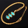 Pendant Necklaces Summer Style Fashion Necklace Women Vintage Ethnic Turkish Jewelry Gold Color P1116