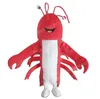 Adult size Crayfish Mascot Costumes Cartoon Character Outfit Suit Carnival Adults Size Halloween Christmas Party Carnival Dress suits For Men Women