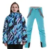 Wasserdichte Skianzug-Sets für Damen, bunte Jacken oder Hosen, Schneebekleidung, Outdoor-Snowboardbekleidung, Mädchenmode, Winter 231220