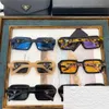 Güneş gözlükleri P Ailesi Kadın Ins Internet Ünlü Aynı Stil Kişiselleştirilmiş Kutu Kurulu Pra12s X00i