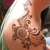 Natuurlijke tijdelijke Flash Tattoo Plakken Zwarte Henna Body Paint Arts Wegwerp Kegels Sexy Crème lnks Indiase Bruiloft Mode 231220