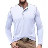 Men's Casual Shirts 2023 Autumn And Winter Large Long Sleeve T-shirt European American Top