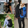 Sac à chiens respirant portable Pet de voyage extérieur sac à dos Big Dog Sacs pour chiens pour chiens French Bulldog Dog Accessoires 231221