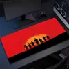 Maus -Pads Handgelenk ruhen rot tote Erlösung Großer Gaming Maus -Pad Computer Mousepad Gamer Maus Matten Laptop Mausepad Maus Teppichteppich Tastatur Matte Tadl231221