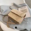 Ketting schouder western kleine maisy geweven stijl handtas 2021 nieuw meisje crossbody zomertas single square mode lqdfv331p