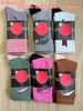 6pairs Wintersocken für Männer Frauen Weihnachtsfest -Socken -Schrei -Hand -Skateboard -Sport Basketball Weiß Happy Halten Sie warme Socke 231221