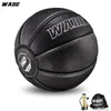 WADE 7 # cuir PU souple Original pour intérieur et extérieur ballon de basket-Ball adulte haute élasticité noir classique 231220