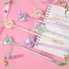 Großhandel Gel -Stifte Set High Beauty Girl Heart Hirsch Fließender Sandstift Süßes und kreatives Little Daisy Primary School Award Prüfung