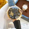 Designer Cartes's Watchs Fashion Luxury Watch Classic Watchs Classic Watchs Big Flywheel Sports Machinery Business Gentleman Simple Watch Small Batch Luxury Watch Quality