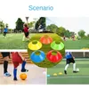 Soccer Training Sign Dish Pressure Resistant Cones Marker Discs Bucket Outdoor Basketball Football Sports Accessory 231221