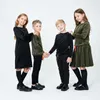 AP Casual Velor Collection Boys Girls Fall Winter Family Matching Kläder Barn Fashion Velor Set Top Dress Casual Clothing 231220