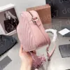 Design of a new camera bag with solid wave shaped tassels classic handbag High quality bag new all-shoulder crossbody bag womens handbag Multi pocket bag