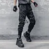 11 Bybb's Dark 2022 Spring Hip Hop Cargo Pants Men Tactical Functional Joggers pantaloni elastici in vita elastico pantalone nero W605