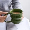 Tassen, personalisierte Tasse, einfache moderne Kaffeetasse, konkaves und konvexes Design, Keramikmaterial für Tee, Paar, Geschenk, Blase
