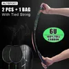 String Badminton Alpsport FN 2PCSlot Racket con sacchetto a sfera e rivestimento specializzato in fibra di carbonio 6U 72G 100 231208 231221