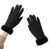 Cycling Gloves 1set Women's Touch Screen Stretchable Smooth Lightweight Comfortable Windproof Stain-resistant Washable Bike Accessories