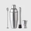 1Set 350-800ML Stainless Steel Boston Cocktail Shaker Mixer Wine Martini Bartending Drink Party Bar Lemon Tea Tools Storage Rack 231220