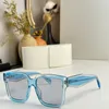 Designer occhiali da sole quadrati di grandi dimensioni maschi tela rettangolare alla moda bicchieri da donna in chiaro vetri decorativi color chiaro