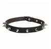 Les colliers de chat mènent le tour de cou à pointes pour les femmes hommes punk rock collier goth colliers de mode 2021 filles en cuir cloutées harajuku gothic8458833