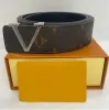 Ceinture Luxe Great 2023 Belts Mensinger Belt Leather Fashion Accessoriesレターウエストバンドビッグゴールドバックル高品質のカジュアル