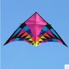 Wysokiej jakości duże Delta latawcze latające zabawki RIPSTOP NYLON SPORT Dragon Cerf Volant Parachute Octopus Y0616253U