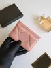 Nouveau sac à main de créateur de mode de haute qualité Carte et pièce de monnaie célèbre sac à main en cuir pour femme Clip Porte-monnaie Cadeau gratuit Box1207