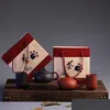 Ensembles de voies de thé Tadre de voyage traditionnel chinois Set à thé violet Clay Kung Fu tasse tasse de tasse en céramique Gift Téapot avec goutte-cadeau Livraison H DHWGN