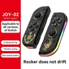 Joystick 3D RGB Joypad Contrôleur de jeu sans fil Contrôleur de jeu pour commutateurs Gyroscope 6 axes Double moteur de vibration 231220