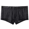 Cuecas homens respirável rendas calças de canto plano lingerie u convexo calcinha sexy roupa interior gay tentação sissy boxer shorts calcinhas "